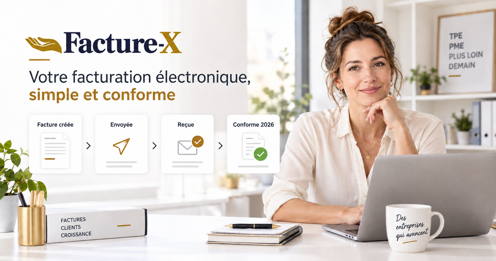 Facturation électronique Facture-X : création, envoi, réception et conformité 2026